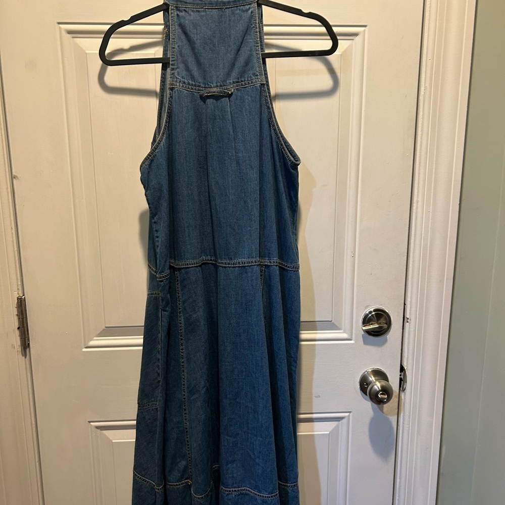 Pilcro Blue Denim Dress - Picture 6 of 7